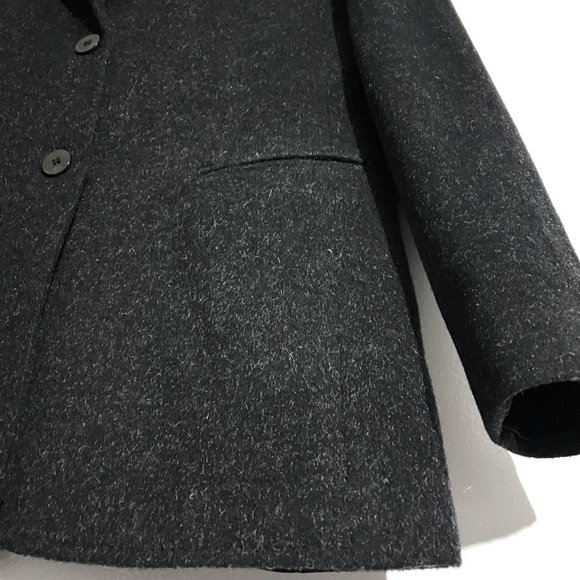 Wool Mohair Two Button Blazer - Picture 7 of 16